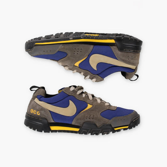 NIKE ACG Pyroclast 'Deep Royal/Maize' Low Sneakers (7.5) Vintage Sole Melbourne