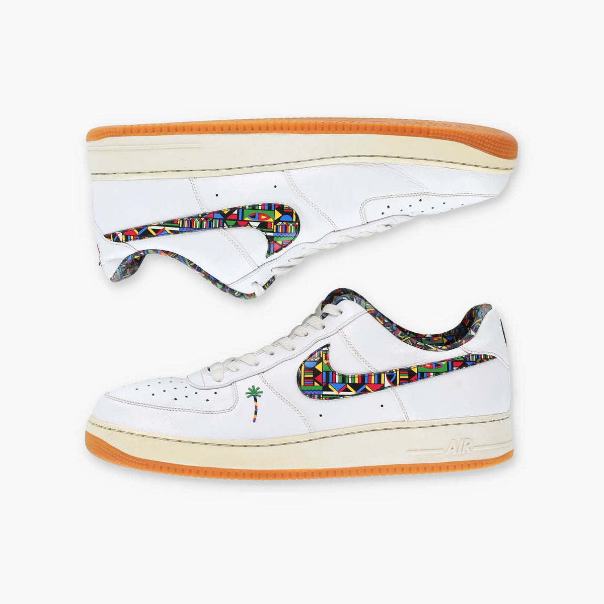 NIKE Air Force 1 'Urban Jungle / World Basketball Promo' SAMPLE Sneakers (15) Vintage Sole Melbourne