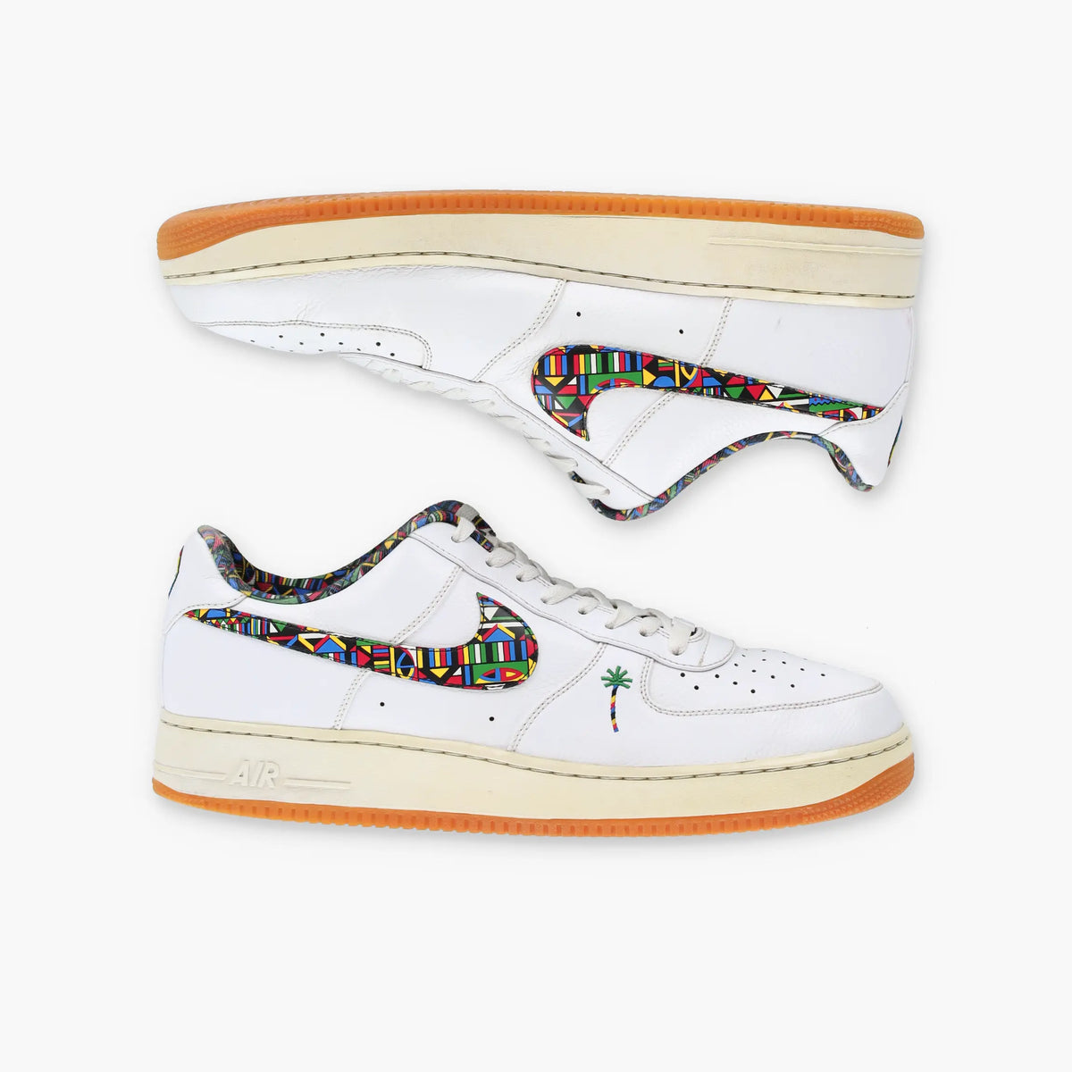 NIKE Air Force 1 'Urban Jungle / World Basketball Promo' SAMPLE Sneakers (15) Vintage Sole Melbourne