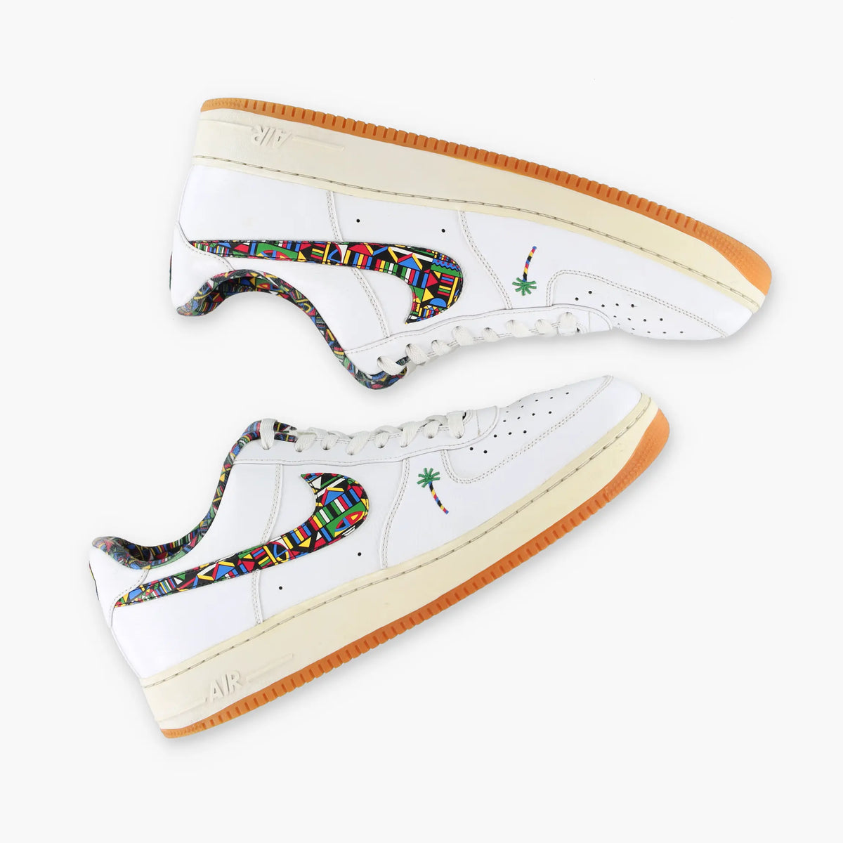 NIKE Air Force 1 'Urban Jungle / World Basketball Promo' SAMPLE Sneakers (15) Vintage Sole Melbourne