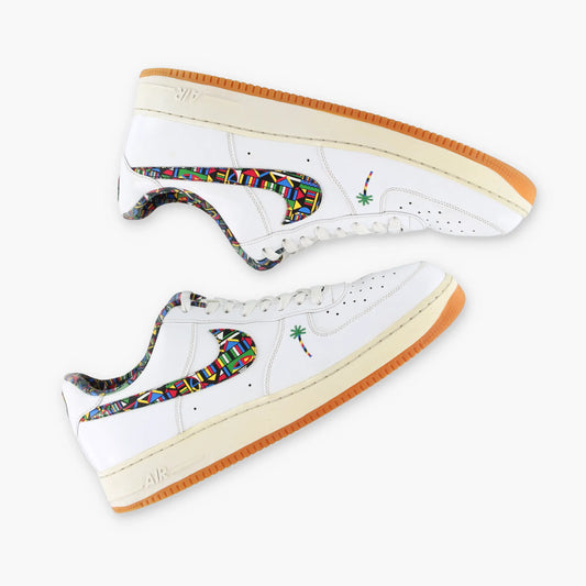 NIKE Air Force 1 'Urban Jungle / World Basketball Promo' SAMPLE Sneakers (15) Vintage Sole Melbourne