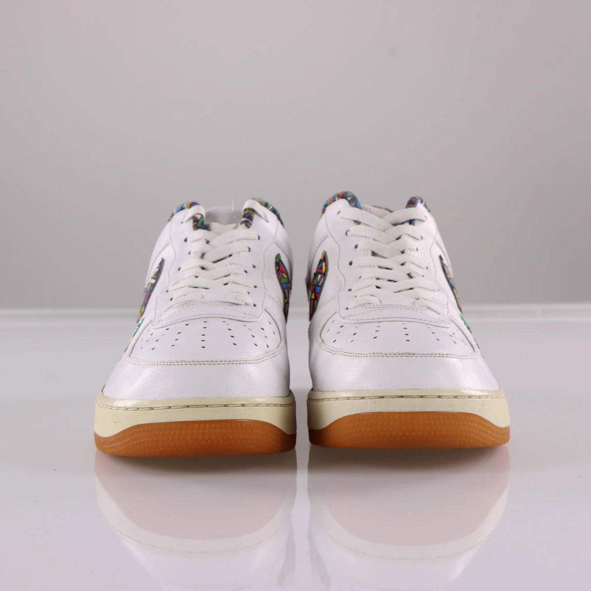 NIKE Air Force 1 'Urban Jungle / World Basketball Promo' SAMPLE Sneakers (15) Vintage Sole Melbourne