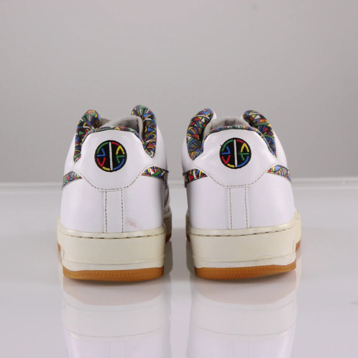 NIKE Air Force 1 'Urban Jungle / World Basketball Promo' SAMPLE Sneakers (15) Vintage Sole Melbourne