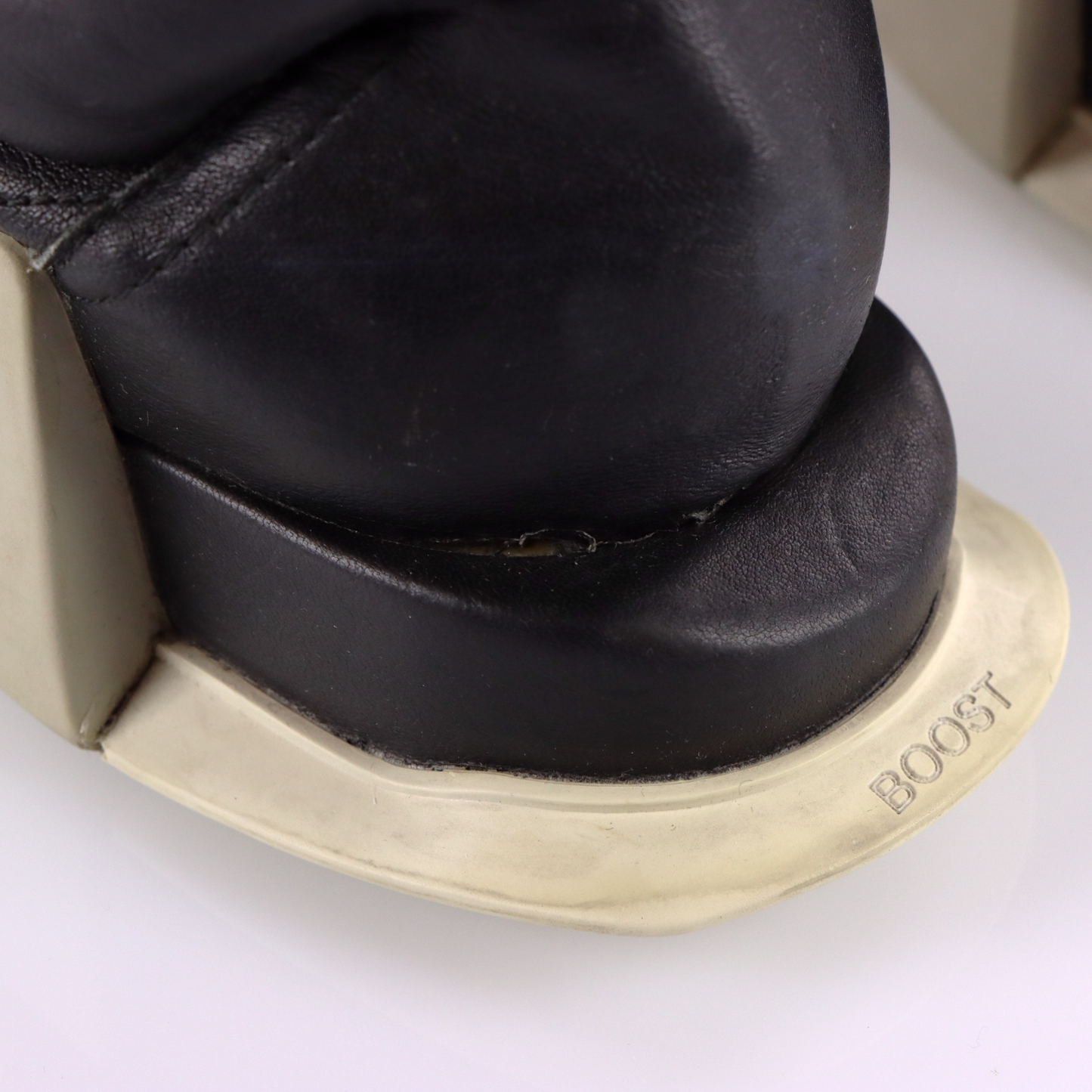ADIDAS x RICK OWENS 'Level Runner Boost' Black Low Sneakers (9)
