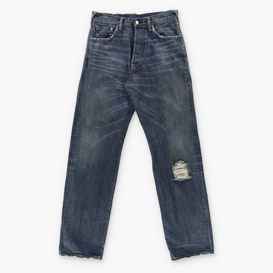 EVISU Pocket Seagull Logo Lot 0001 Distressed Jeans (32)