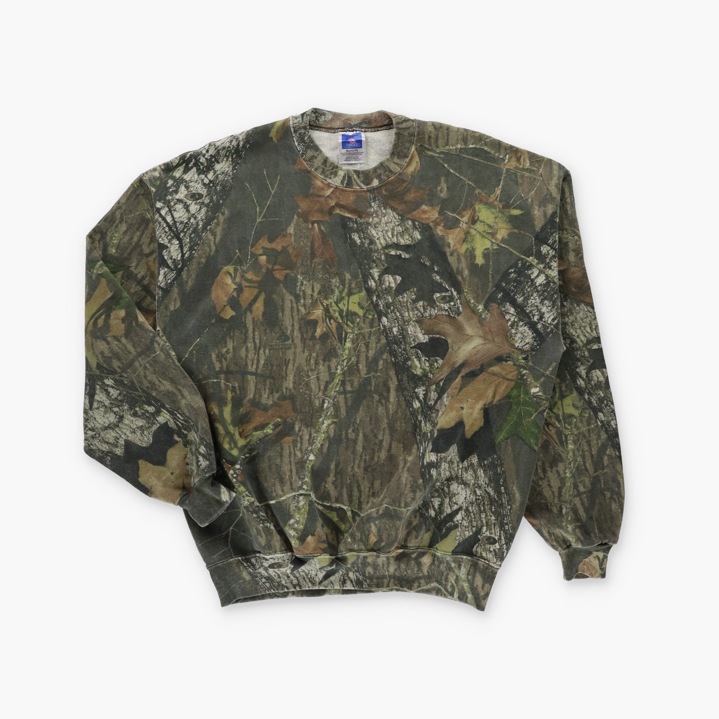 Camouflage Outdoor Hunting All Over Print RED EAGLE Sweatshirt (L-XL)