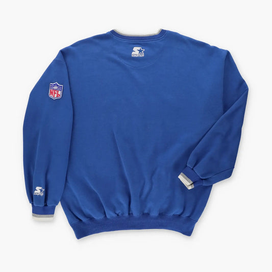 STARTER Dallas Cowboys Korean Made Embroidered Star Patch Sweatshirt (XL-XXL) Vintage Sole Melbourne