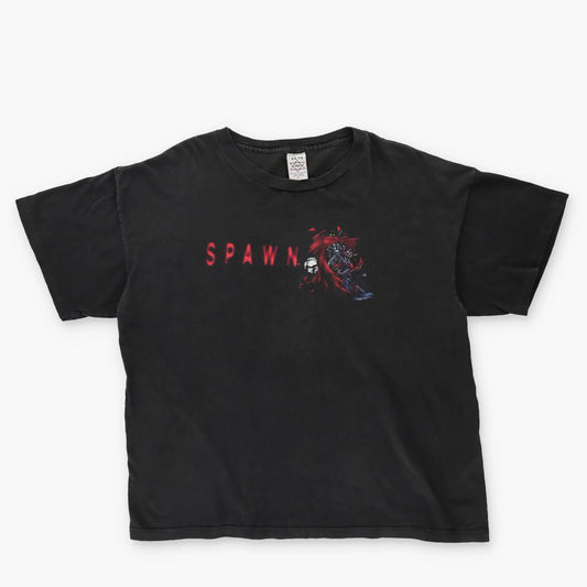 Spawn 'Killer Clown' Horror 1997 Movie Double Sided Graphic Vintage T-Shirt (L) Vintage Sole Melbourne