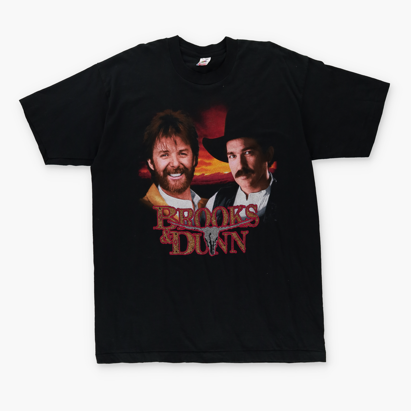 BROOKS & DUNN 'Waitin' On Sundown' Tour USA Made Band Tee (XL-XXL)