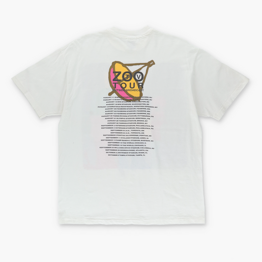 1992 Vintage U2 Zoo TV Outside Broadcast Tour USA Made Band Tee (L)