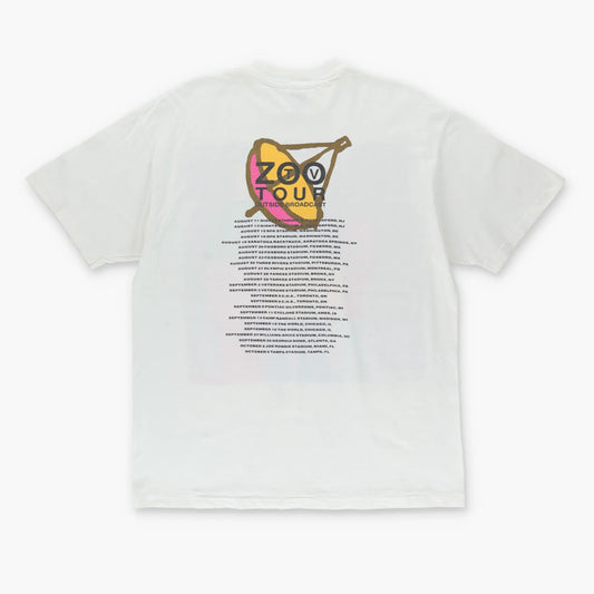 1992 Vintage U2 Zoo TV Outside Broadcast Tour USA Made Band Tee (L) Vintage Sole Melbourne