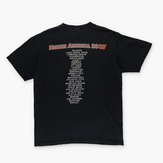 DEEP PURPLE North America Tour Retro Rock Band Tee (L)