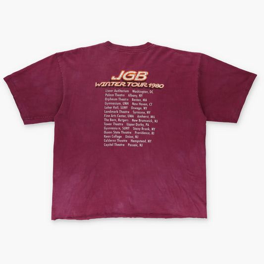 LIQUID BLUE Jerry Garcia Grateful Dead USA Made 80's Tour Tee (XL) Vintage Sole Melbourne