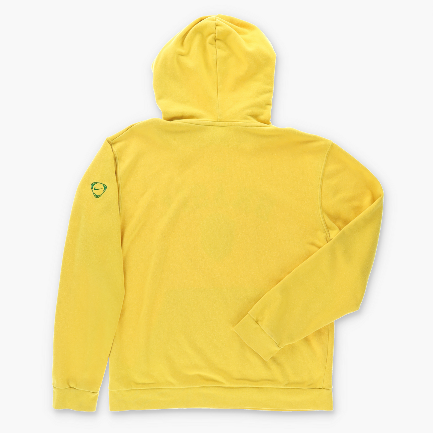NIKE Brasil Centre Swoosh Logo Hoodie Sweatshirt (L)