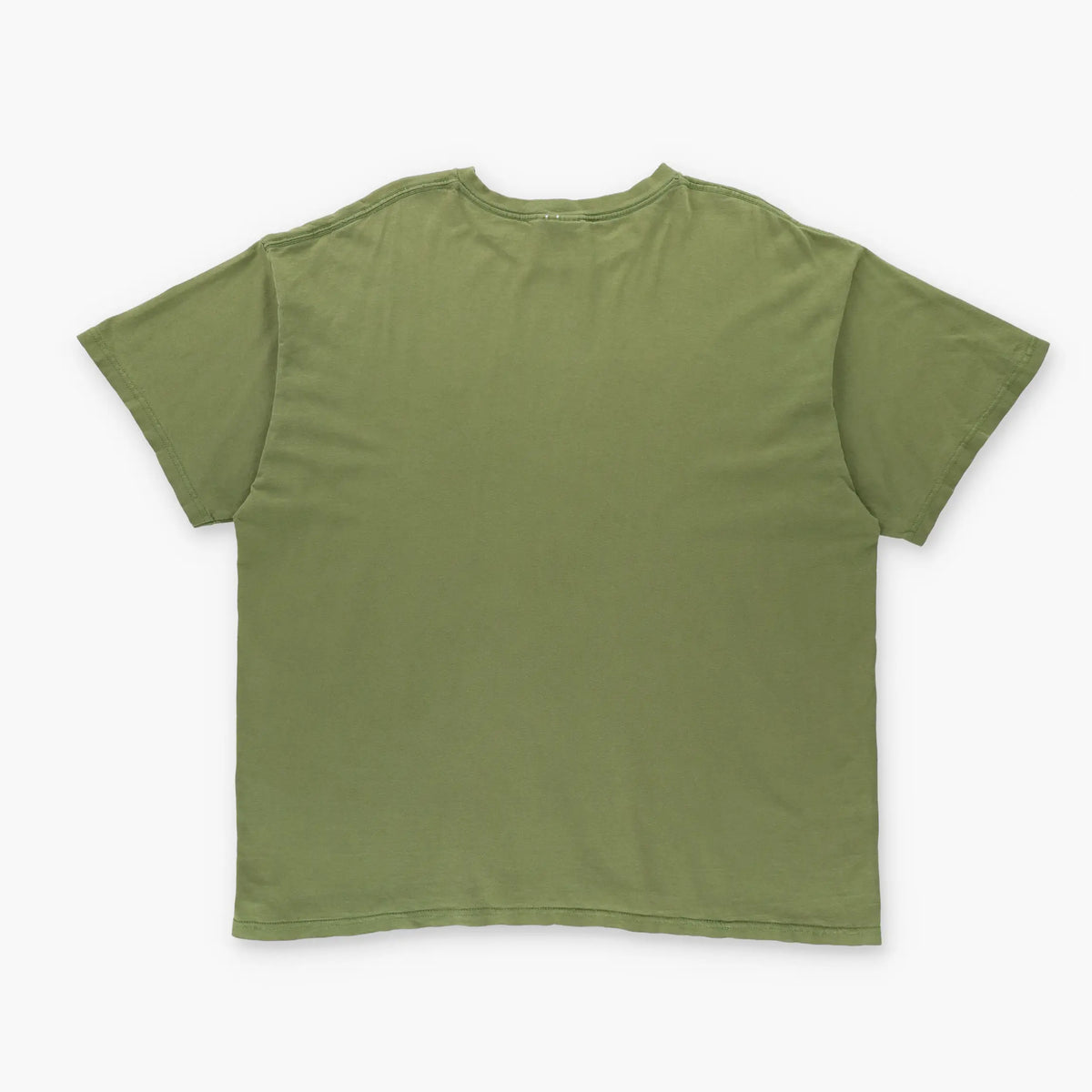 NIKE USA Made Embroidered Swoosh Logo Green & Black Tee (XL) Vintage Sole Melbourne