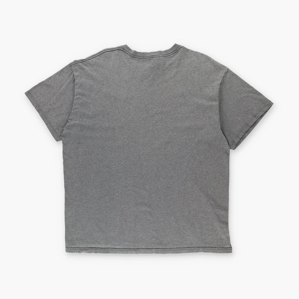 NIKE USA Made Dark Grey & Black Embroidered Swoosh Logo Tee (L) Vintage Sole Melbourne