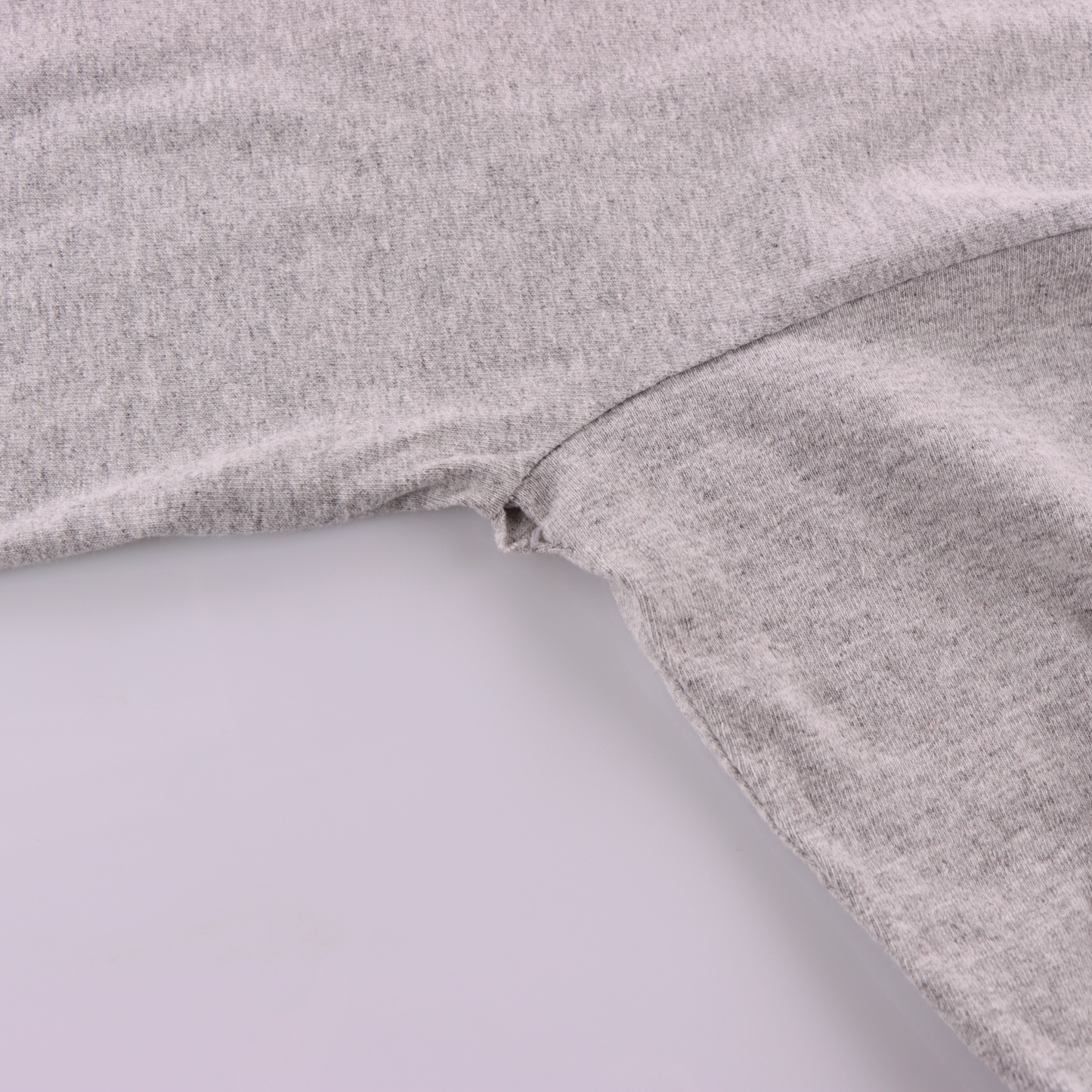 NIKE Light Grey & Navy Embroidered Swoosh Logo Ringer Tee (L-XL)