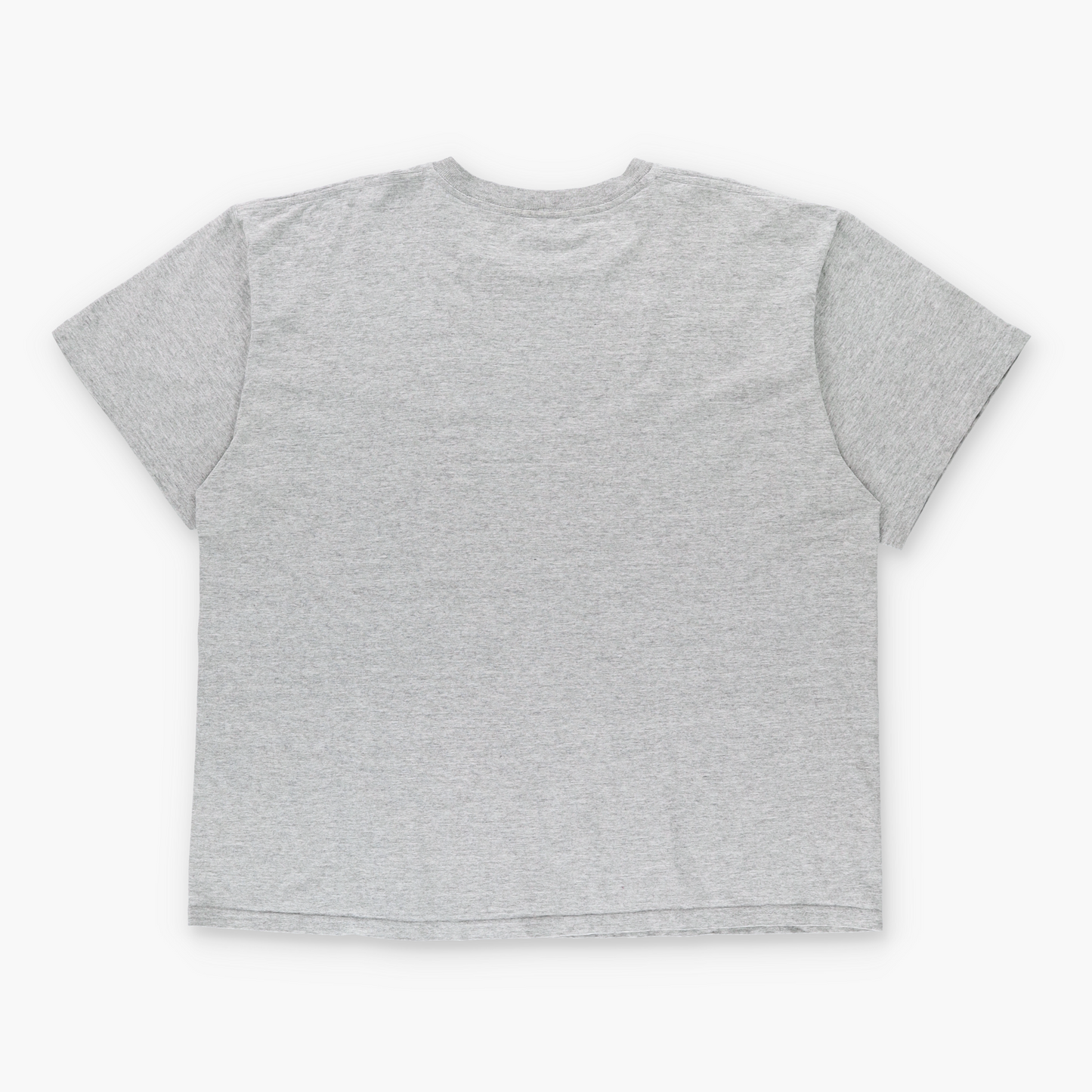 NIKE Heather Grey & Black Embroidered Logo Tee USA Made (XL-XXL)