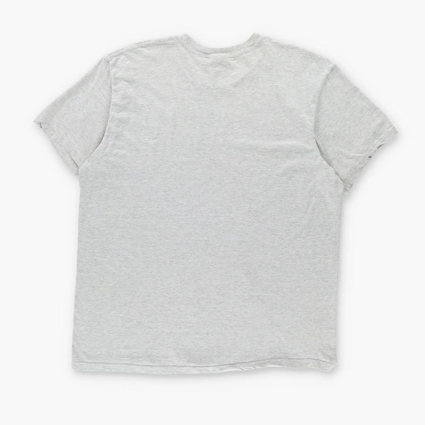 NIKE Classic Grey & White Embroidered Swoosh Logo Tee (XL-XXL) Vintage Sole Melbourne