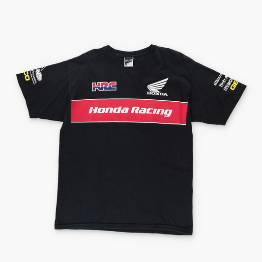 FOX Honda Racing Printed Black T-Shirt (L)