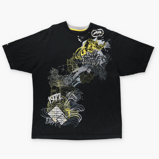 ECKO UNTITLED Embroidered Graphic Oversized Y2K T-Shirt (XXL)
