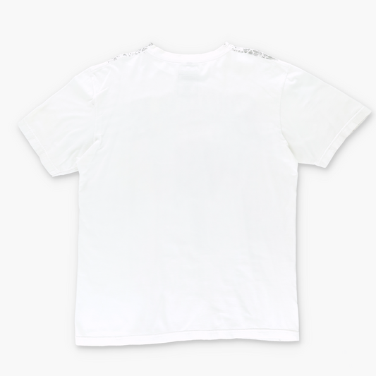 SOUTHPOLE Y2K All Over Print Beaded Logo Cross T-Shirt (XL)