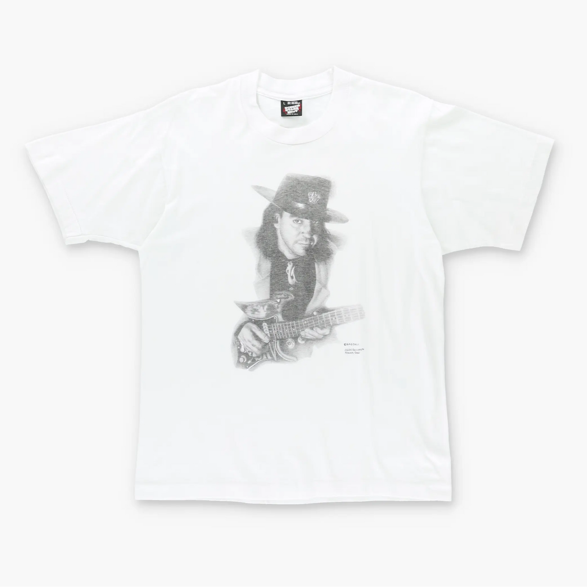 1991 Stevie Ray Vaughan Vintage Graphic Single Stitch TShirt (M) Vintage Sole Melbourne