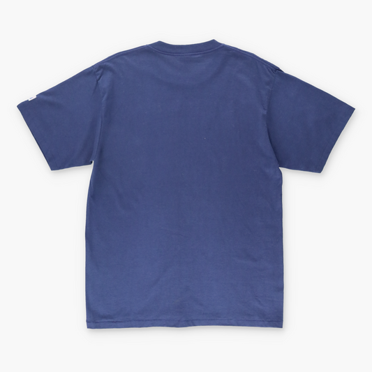 1992 ANGELS USA Made Single Stitch Navy Baseball T-Shirt (L)