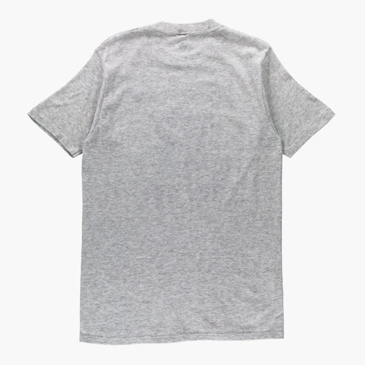 Vintage 80s Kentucky Wildcats Light Heather Grey College Basketball Tee USA Made (M TALL) - Vintage Sole Melbourne