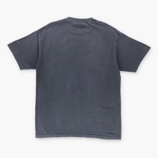 Vintage 90's LOONEY TUNES Marvin the Martian Black T-Shirt (XL)