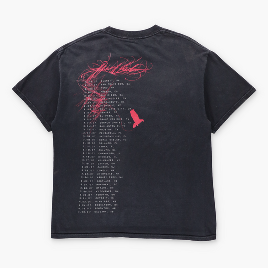 Vintage THE USED Concert Double Sided Black Emo Band Merch Tee (M) Vintage Sole Melbourne