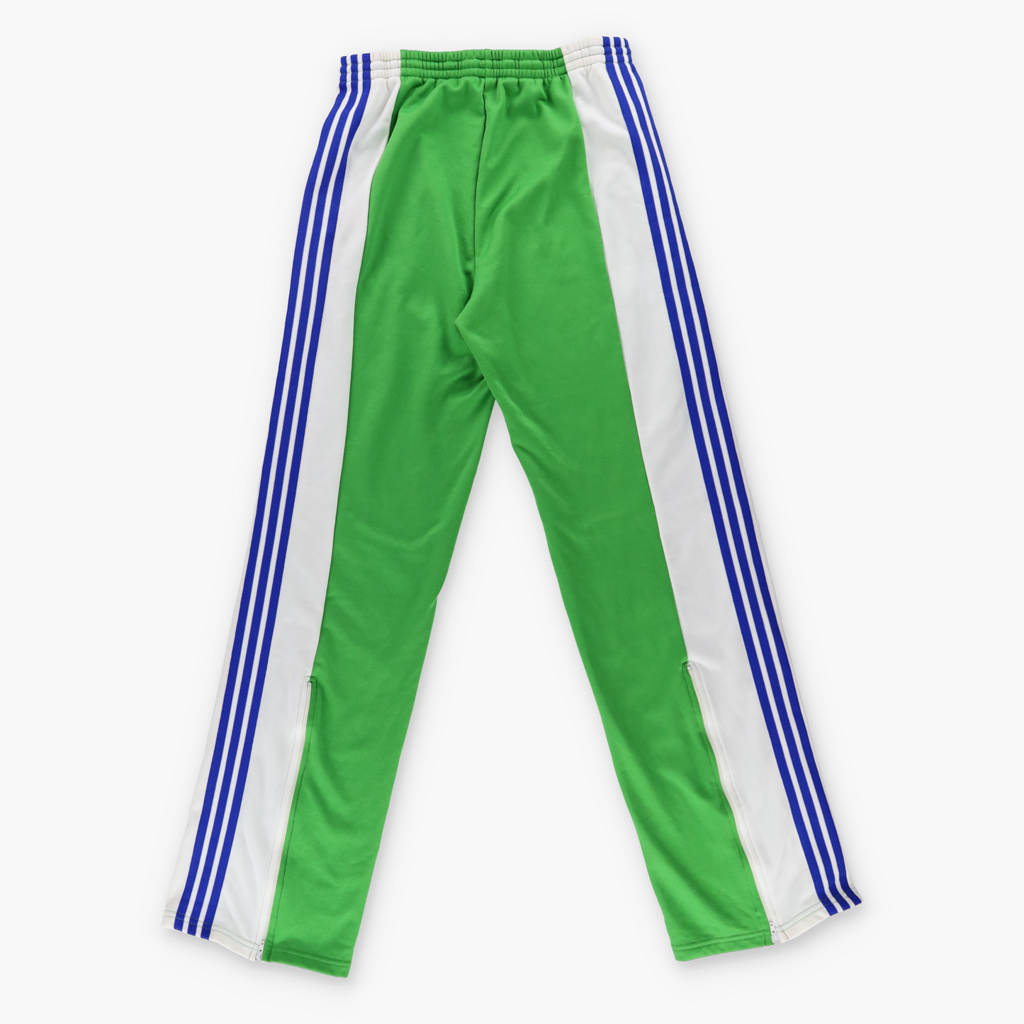 ADIDAS France Made Green & White Track Pants (S-M)