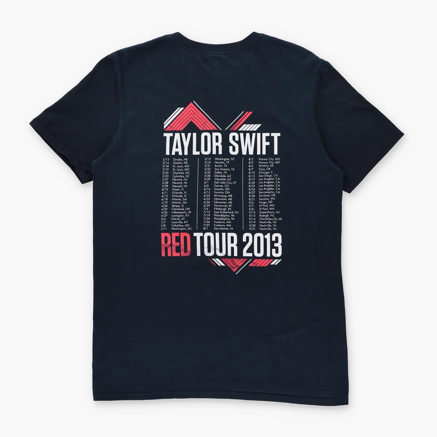 Taylor Swift 'Red' Tour 2013 Music Band Tee (M) Vintage Sole Melbourne