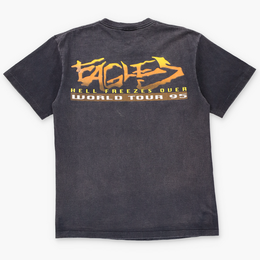 Vintage Eagles 'Hell Freezes Over' World Tour 1995 Single Stitch Band Tee USA Made (M-L)
