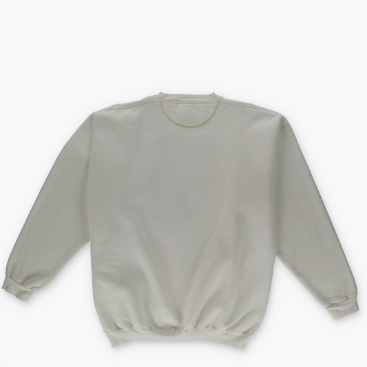 EDDIE BAUER 'USA Made' Bird Graphic Embroidered Logo White Sweatshirt (L-XL)