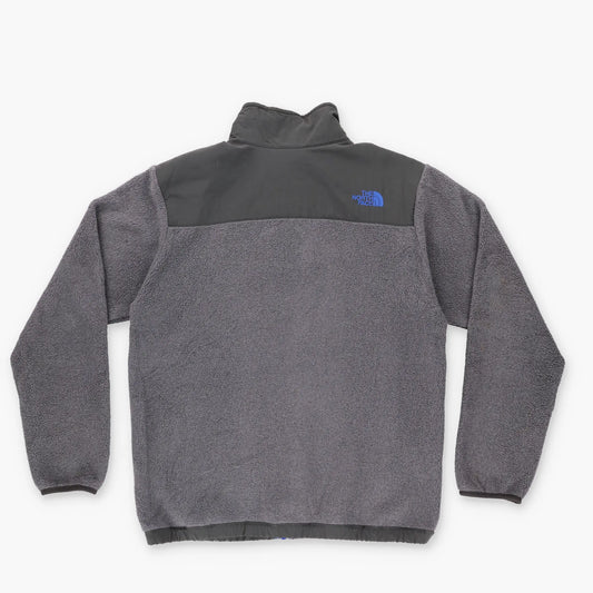 THE NORTH FACE Denali Grey & Blue Zip Up Fleece Jacket (M-L) Vintage Sole Melbourne