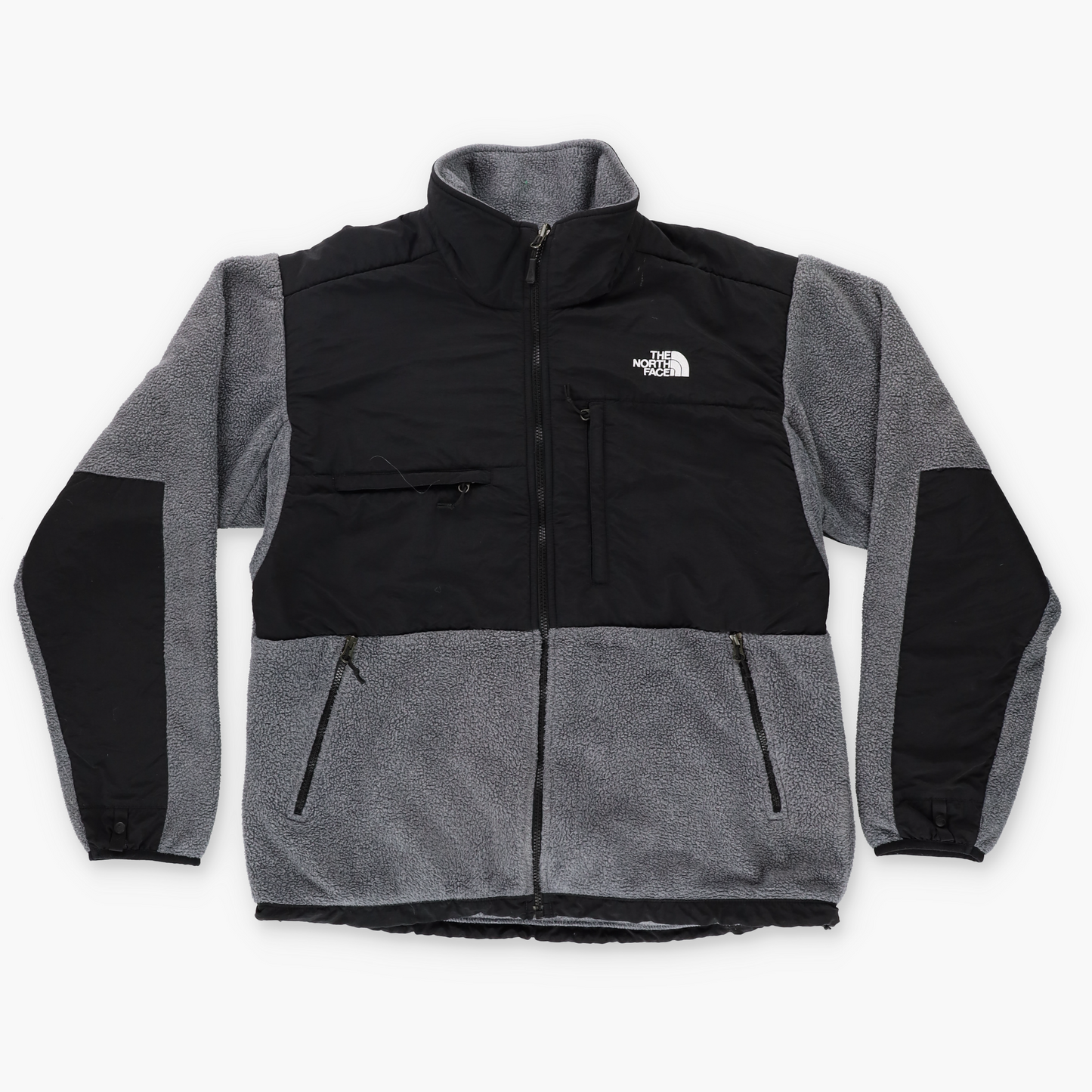 THE NORTH FACE Black & Grey 'Denali' Fleece Jacket (L)