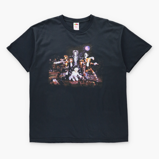 Vintage 1981 Cats The Musical Double Sided FRUIT OF THE LOOM Black T-Shirt (XL) Vintage Sole Melbourne