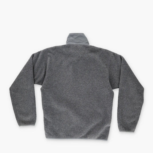 PATAGONIA 'USA Made' Vintage 1 Pocket Grey Zip-Up Fleece Jacket (S) Vintage Sole Melbourne