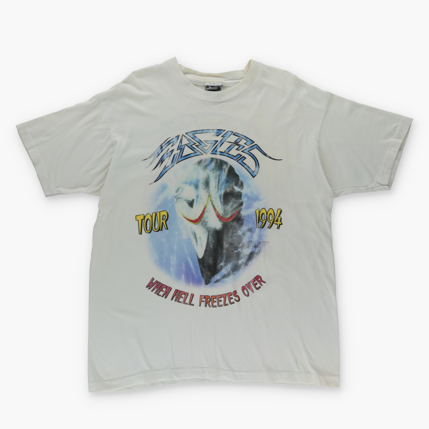 Eagles 1994 'When Hell Freezes Over' Tour Graphic Single Stitch 'USA Made' T-Shirt (L)