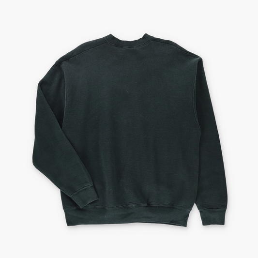 Bald Eagle "I am Smiling" Sitka Alaska Raptor Centre FRUIT OF THE LOOM Sweatshirt (XL)