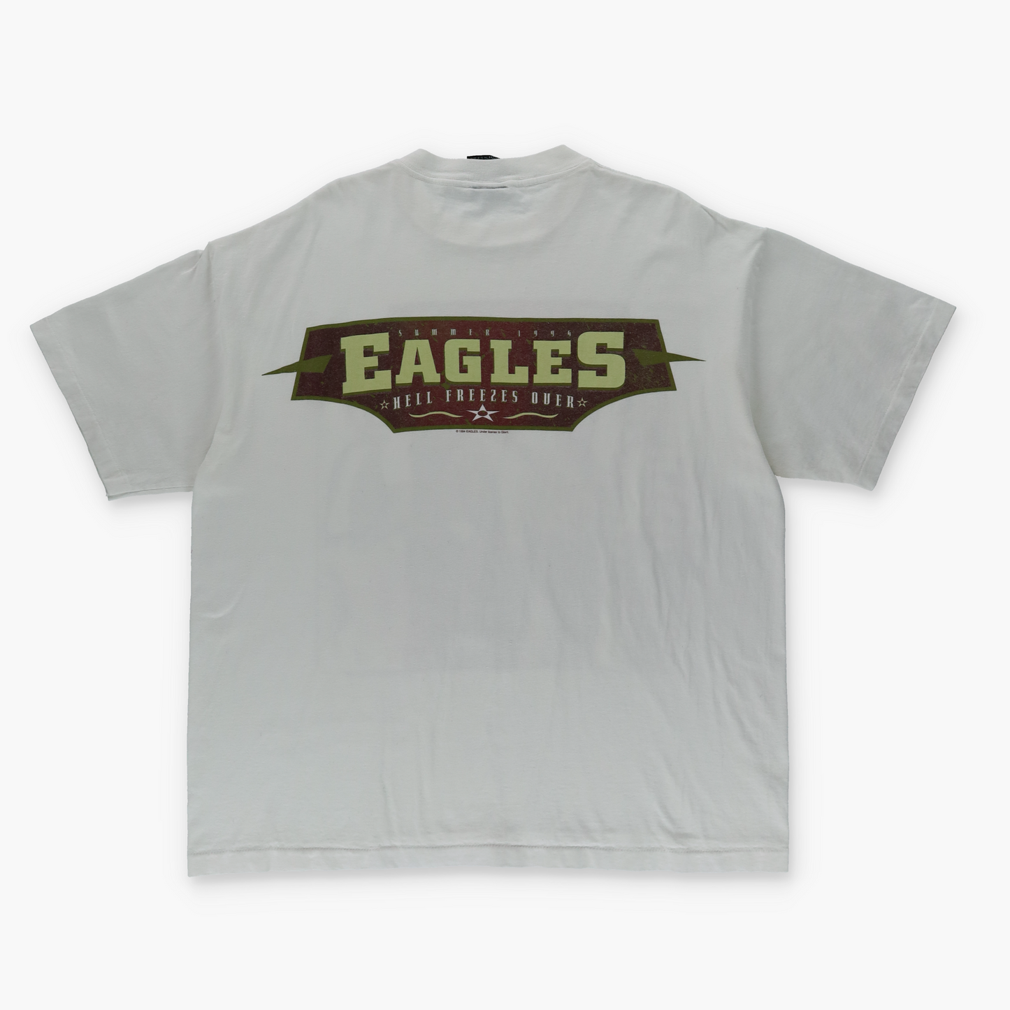 1994 EAGLES 'Hell Freezes Over' World Tour USA Made Band Tee (XXL)