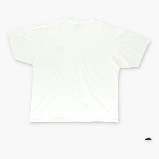 REEBOK White & Black Embroidered Classic Logo Tee (XL-XXL) Vintage Sole Melbourne