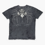 AFFLICTION Y2K Reversable USA Made Griffin & Shield Distressed Tee (L)