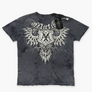AFFLICTION Y2K Reversable USA Made Griffin & Shield Distressed Tee (L)