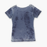 AFFLICTION YK2 Embellished Cross Wing Distressed Tee (Women's M-L)