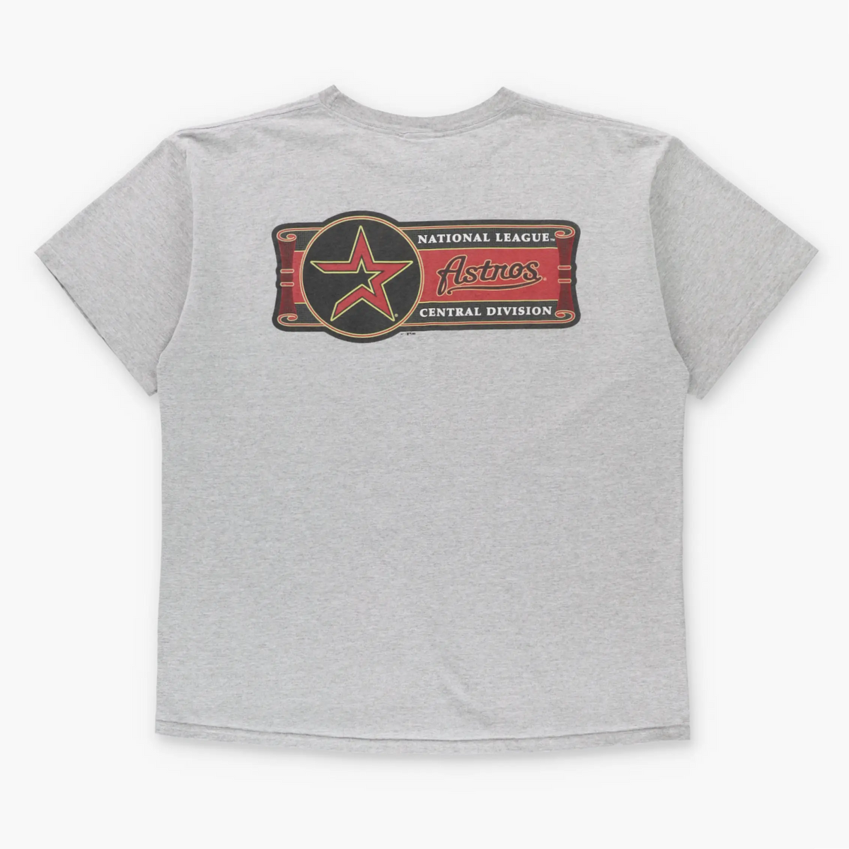 Vintage NIKE Team Houston Astros National League MLB Centre Swoosh Grey T-Shirt (L-XL) Vintage Sole Melbourne