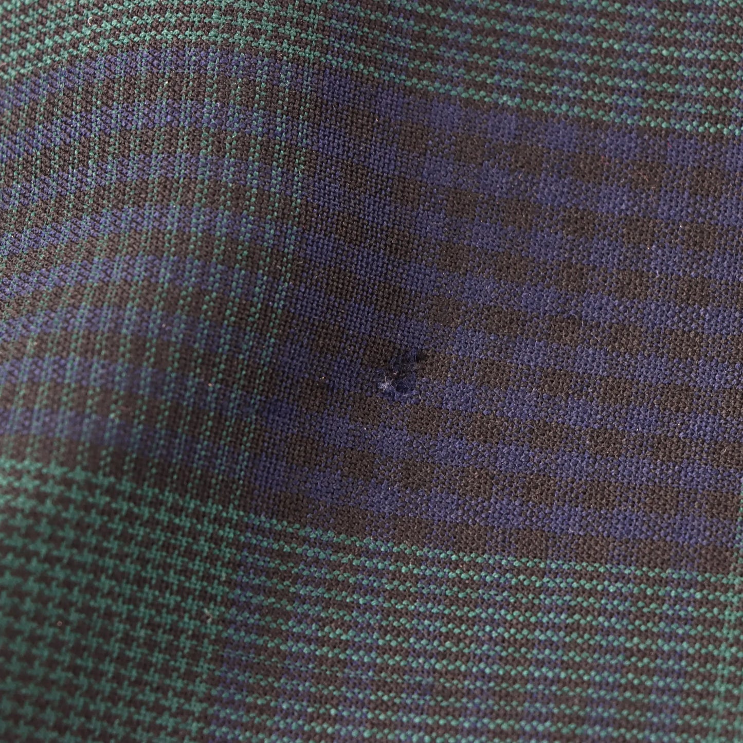 PENDLETON Green & Blue Plaid Lined Pull Over Sweatshirt USA Made (L) Vintage Sole Melbourne