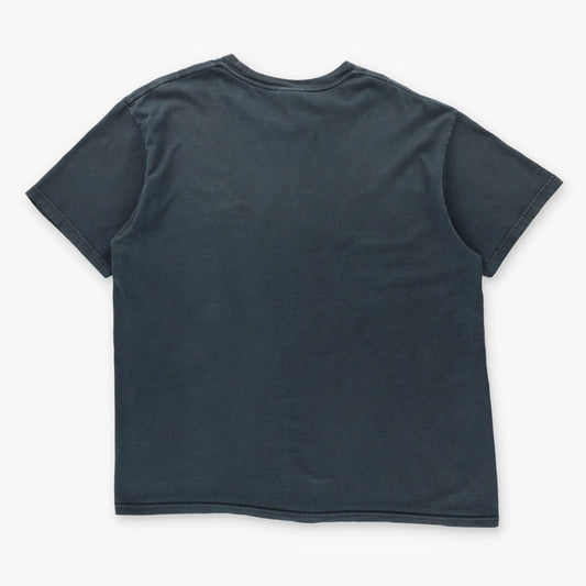 Vintage NIKE Embroidered Swoosh Logo Black T-Shirt (XL) ***COCO Vintage Sole Melbourne