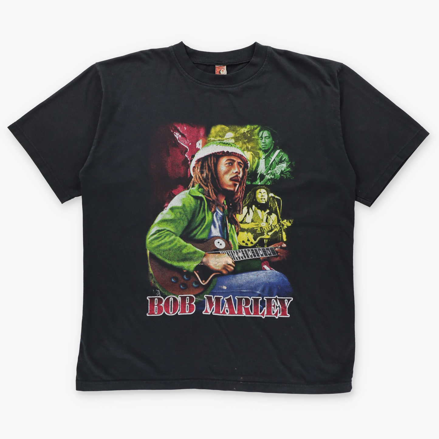 Bob Marley CARIBBEAN SURF Double Sided Rap Tee (XL)